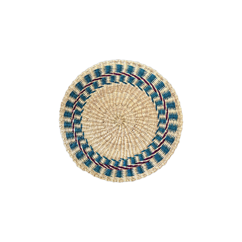 Azure Bloom Placemats- Set of 2