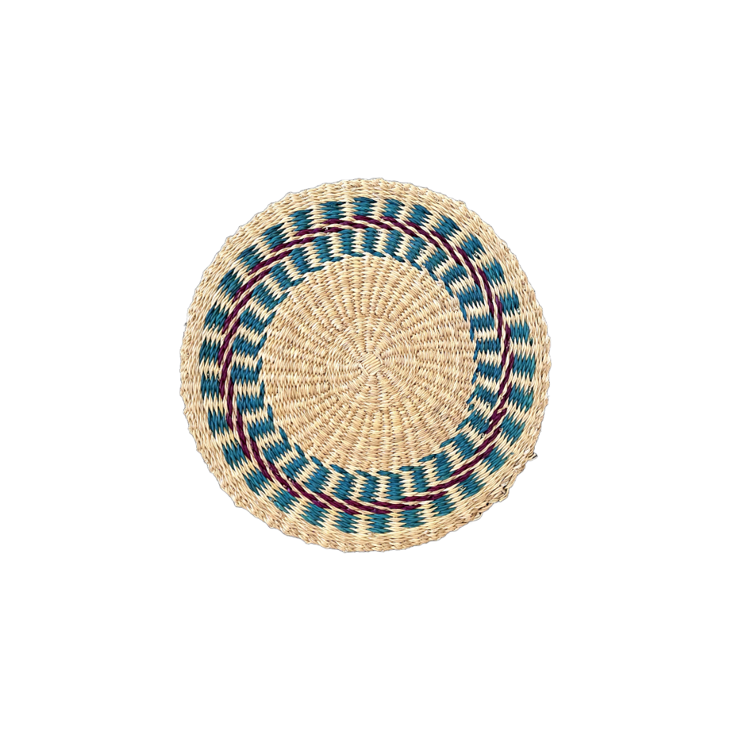 Azure Bloom Placemats- Set of 2