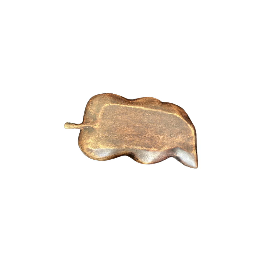 Warmth of Wood Leaf Tray