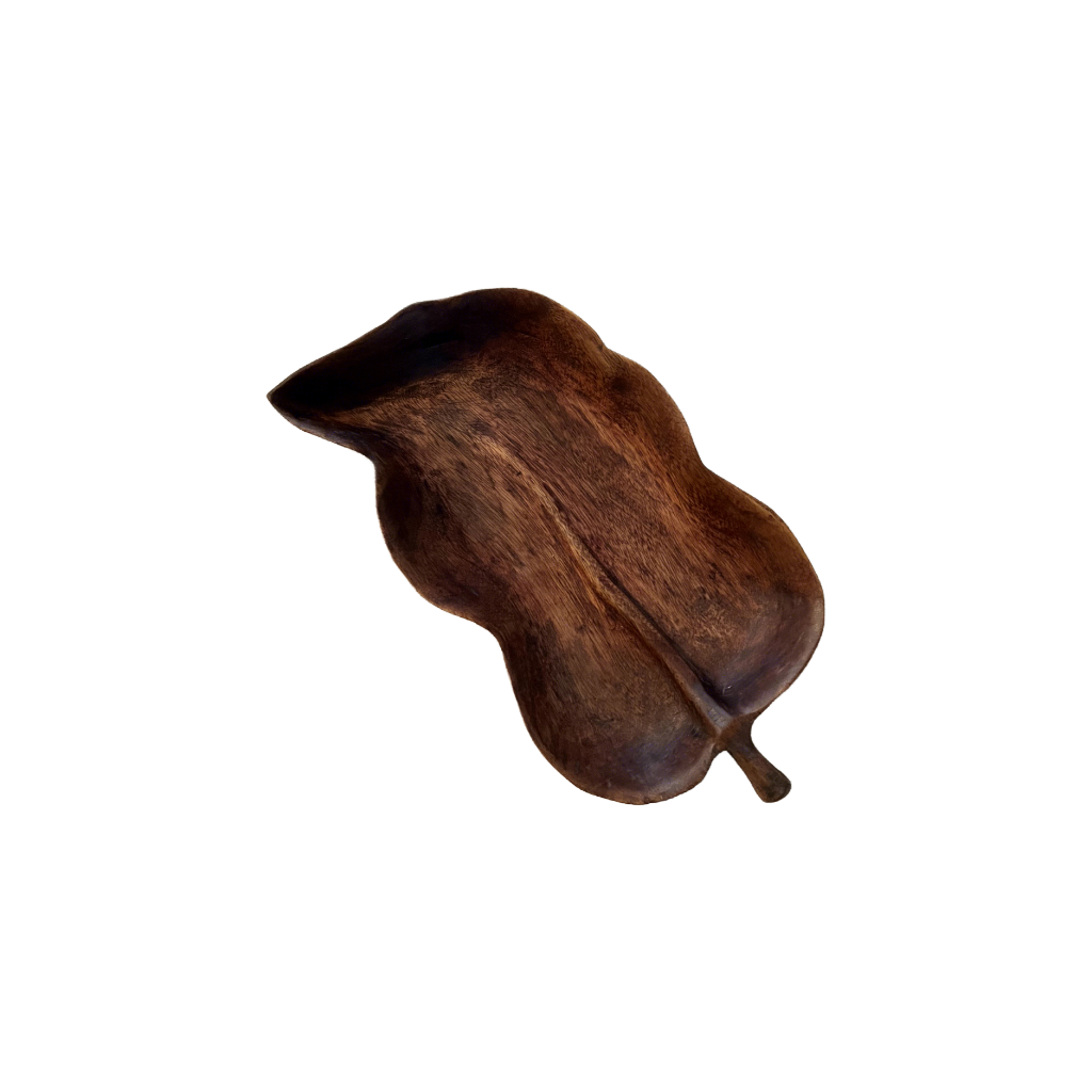 Warmth of Wood Leaf Tray