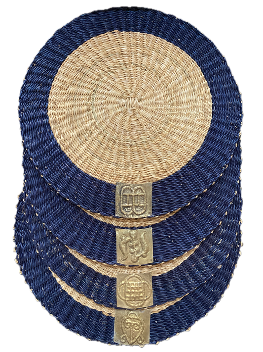 Brass Harmony Placemats- Set of 4