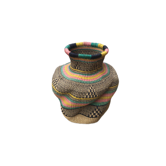 Bolga Flower Pot Basket - 14" Tall