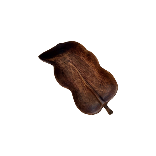 Warmth of Wood Leaf Tray