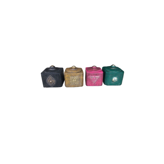 Mirabel Sese Wood Boxes- Set of 4